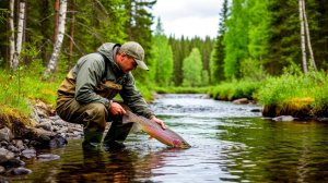 Ловлю ФОРЕЛЬ на Кольском полуострове