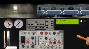 Симулятор московского метро 2D. Катаюсь по большой кольцевой линии на поезде 81-717 номерной