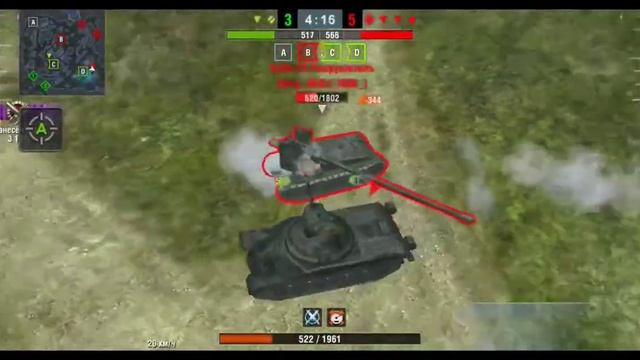 Мастер на Т-22 ср Неуловимый ,WoT Blitz