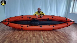 Пак каяк КАРЕЛОЧКА   Идеальный Спутник для Водных Приключений! 🌊🚀 МИНИ-ОБЗОР И ПЕРВЫЕ ВПЕЧАТЛЕНИЯ