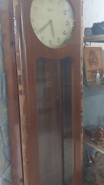 часы напольные ОЧЗ цена шара, винтажная лавка Героев Х