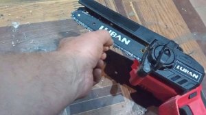 аккумуляторная пила Лубан,показала себя на отлично.