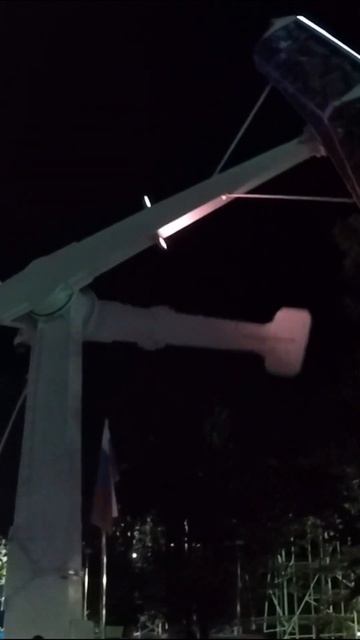 Лазаревское. Парк. Ночь #море #отдых #beach #поездка #travel #обзор