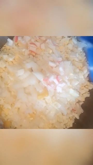 Просто салат из крабовых палочек смотреть онлайн