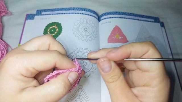 Ажурный и простой МОТИВ КРЮЧКОМ/Схемы вязания крючком. смотреть онлайн