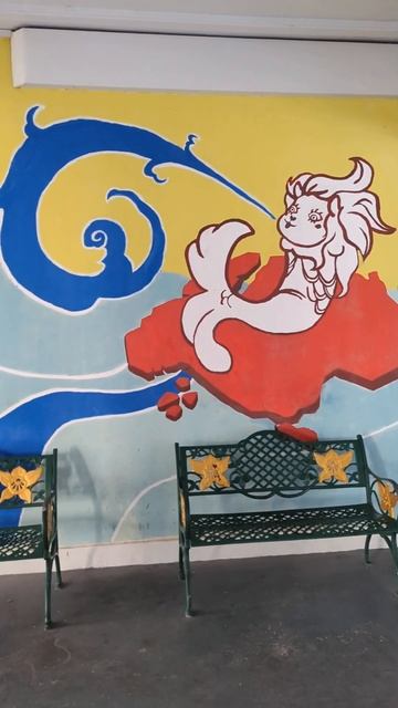 Merlion - символ Сингапура в необычном исполнении. Азиатс? смотреть онлайн
