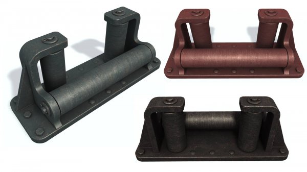 3D модель Роульс C. 3D model Roller C.