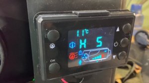 Автономный отопитель сухой фен на 12 и 220 вольт