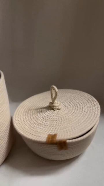 Корзины из хлопкового шнура смотреть онлайн