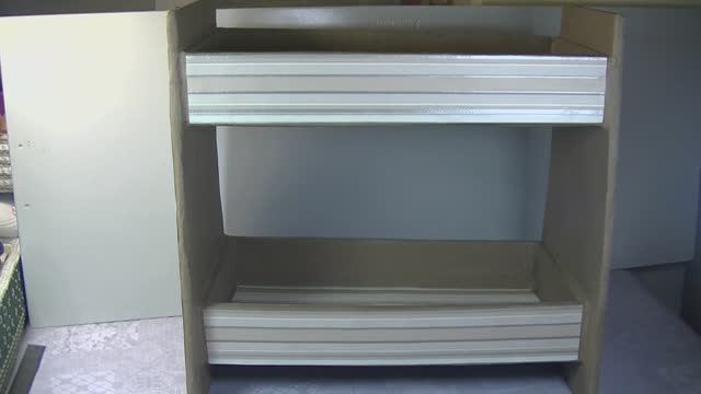 Второе дыхание для коробок .Создаем полку своими руками . смотреть онлайн