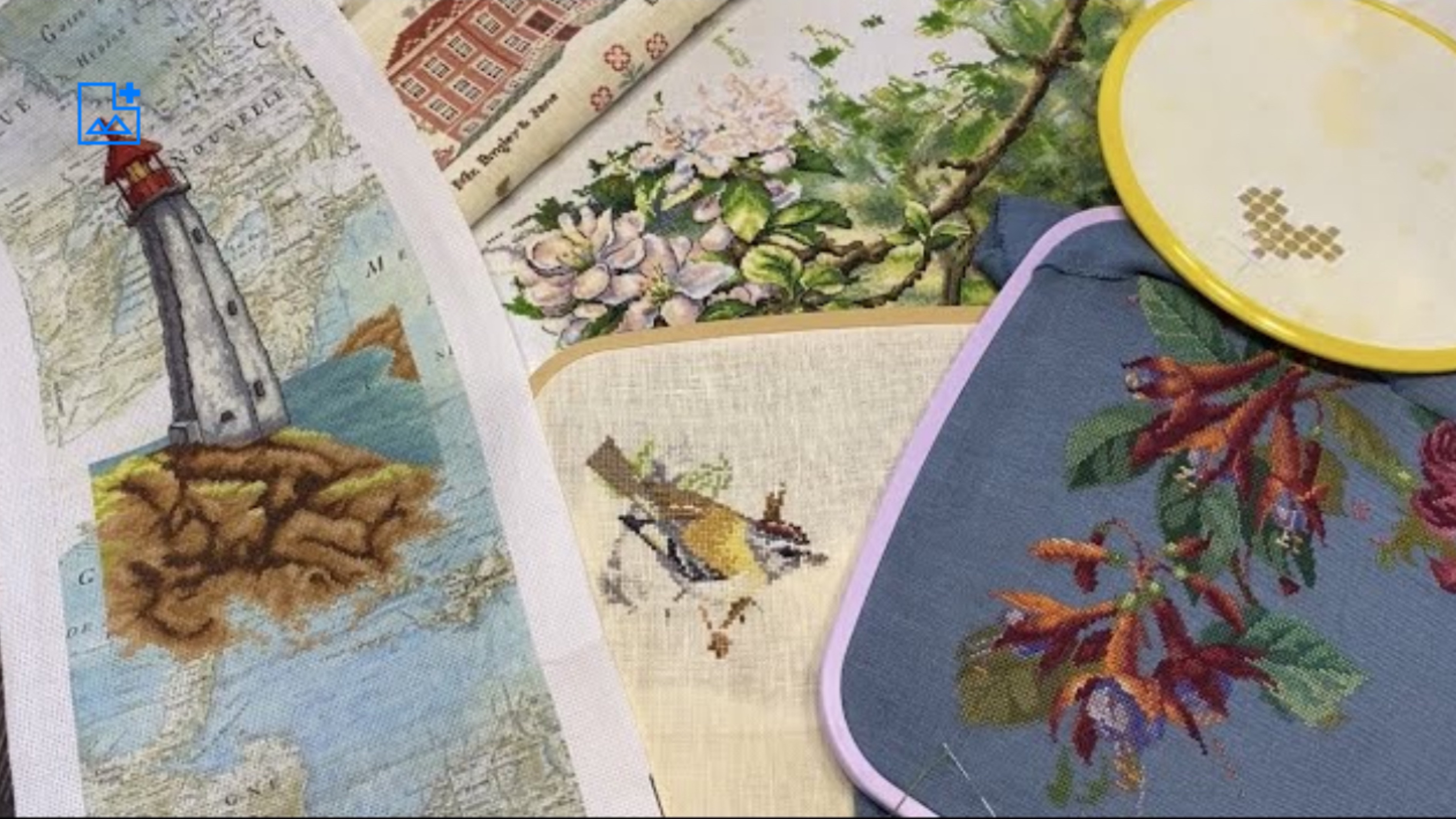 Вышивка крестом/Итоги Марта 2023/Готовые работы/Процессы/Старты/Покупки/Планы. смотреть онлайн