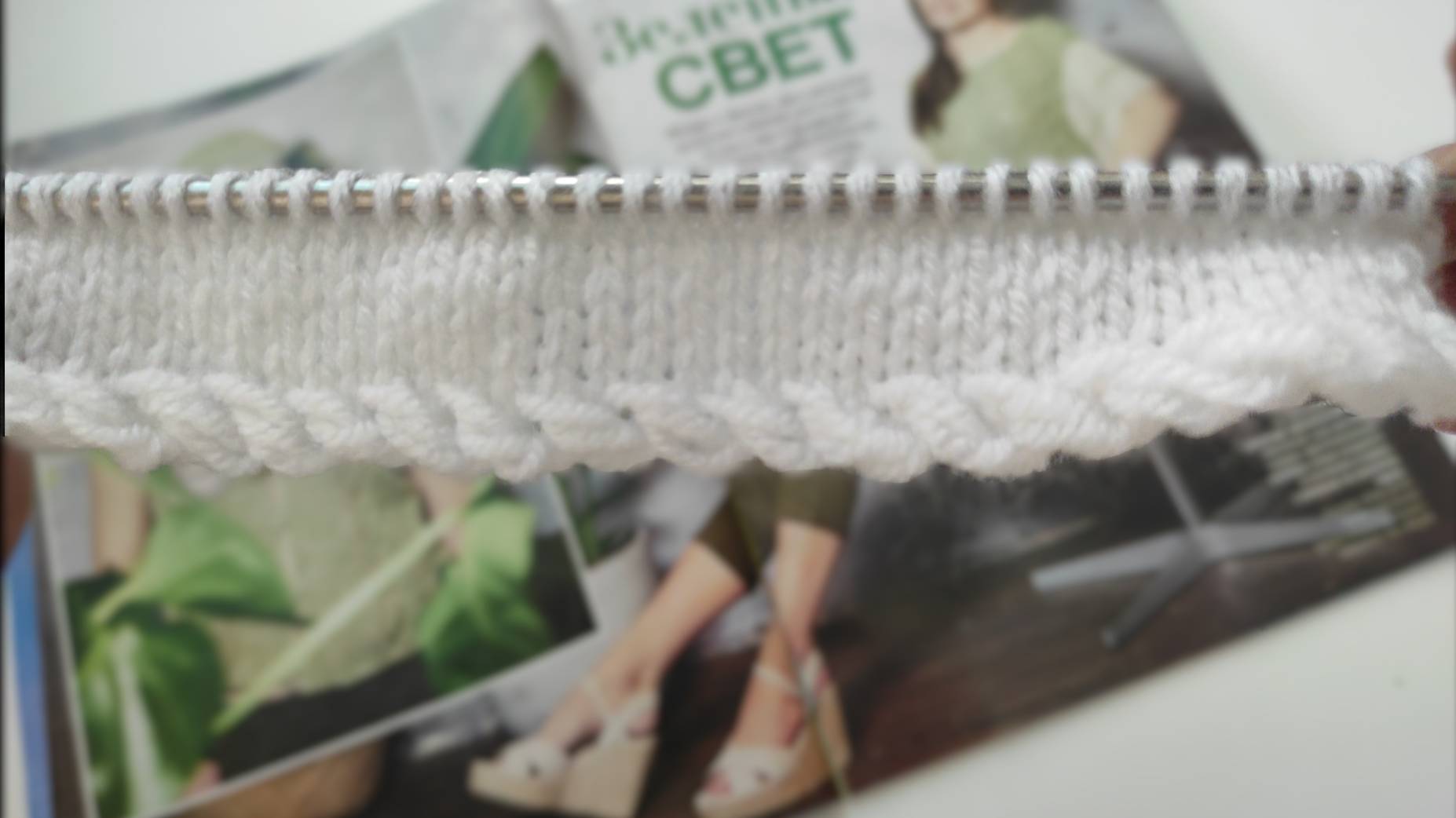 Декоративный набор петель тройной нитью. смотреть онлайн