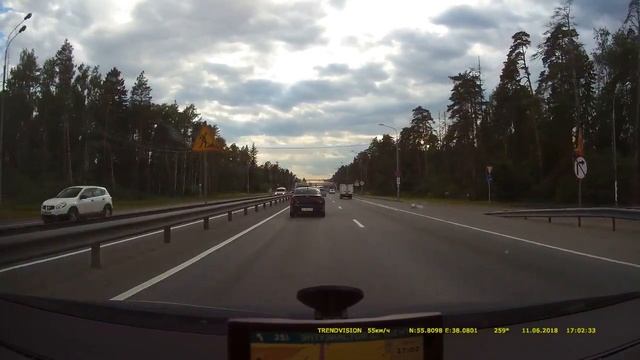 Палаточный пост ДПС, М-7 (Горьковское ш) в сторону Москвы смотреть онлайн