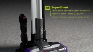 Вертикальный пылесос Weissgauff V18 BLDC Turbo Soft Brush