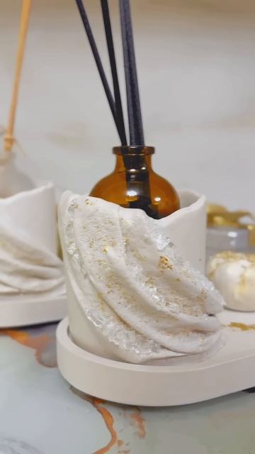 Что можно сделать из гипса?Оцените👍.Ручная работа #flow смотреть онлайн