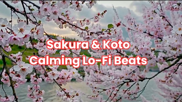 Koto Sampled Lo-Fi for a Walk Under Cherry Blossoms