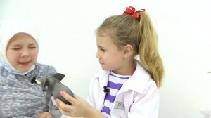 Смешные видео для детей: бабушка у врача.