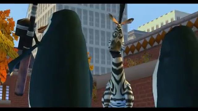 Мадагаскар 2005г. Прохождение игры: Часть 1 (Король Нью-Йорка!) смотреть онлайн