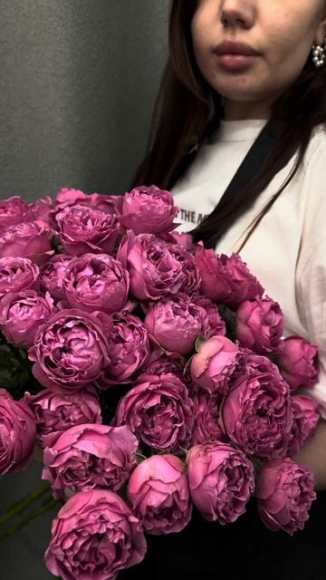 Пионовидная шикарная роза сорта Мисти БАБЛС #love#новос смотреть онлайн