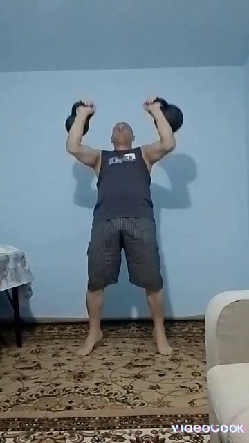 Толчок Гири по 24 кг ! смотреть онлайн