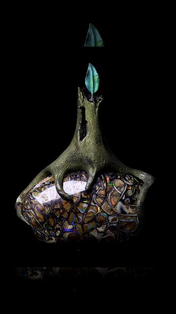 Брошь «Проросший пень» Владимира Маркина (Москва) смотреть онлайн