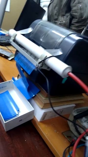 Снятие статики при печати пвх этикетки на термотрансф смотреть онлайн