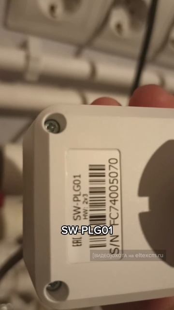 Умная розетка SW-PLG01 и датчик протечки SZ-WLK Eltex. Видео[Охота] на eltexcm.ru
