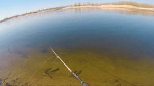 Рыбалка на Ахтубе. Первый выход в Апреле.