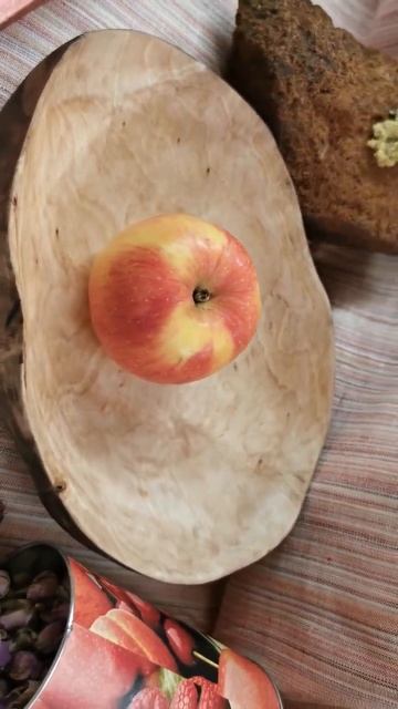 тарелка из сувеля берёзы, полностью ручная работа. смотреть онлайн