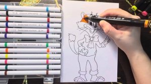 Как нарисовать кота Леопольд | How to draw Leopold the cat