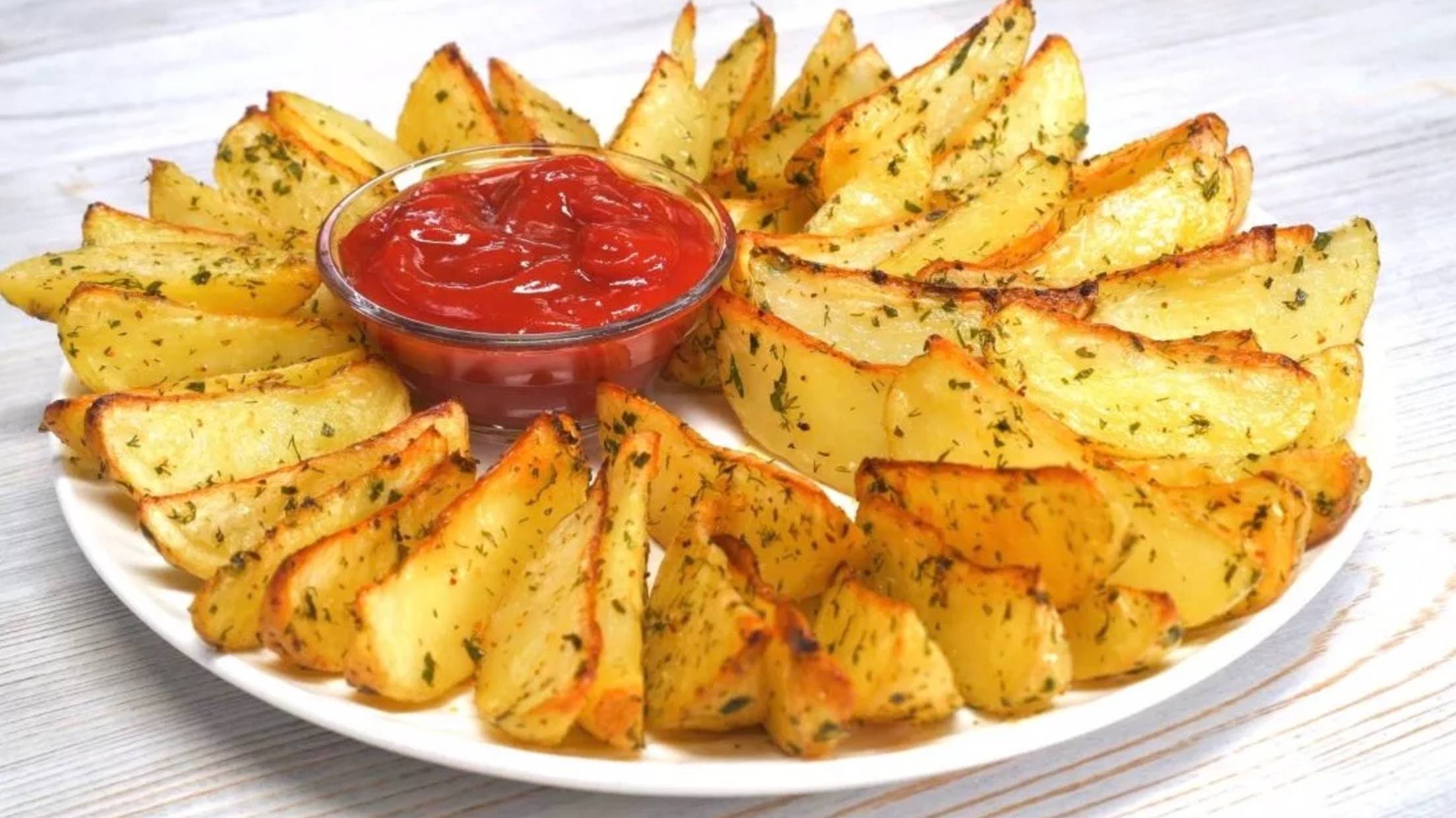 Вкусная КАРТОШКА ПО-ДЕРЕВЕНСКИ В ДУХОВКЕ за 30 минут! ИДЕАЛЬНЫЙ РЕЦЕПТ Картофеля по-деревенски. смотреть онлайн