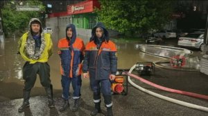 В Невинномысске всю ночь устраняли последствия водной стихии