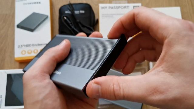 Корпус для внешнего жесткого диска HDD 2,5" Обзор и тест бокса смотреть онлайн