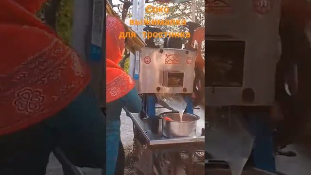 #индия #ришикеш #свежийсок #соковыжималка #тростник смотреть онлайн