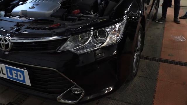 Установка BiLED модулей DIXEL 3R | Toyota Camry смотреть онлайн