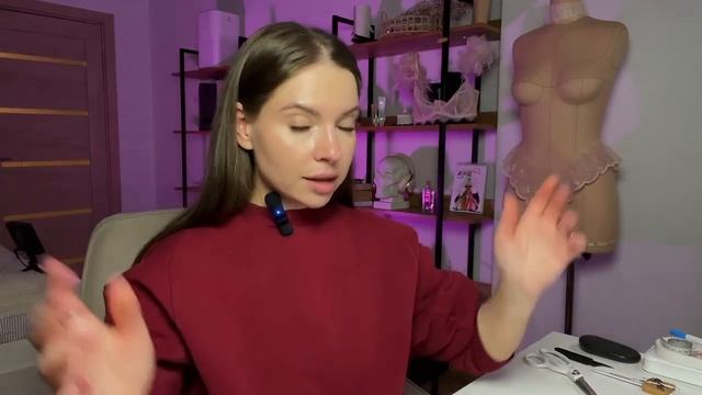 VLOG: пошив бюстгальтера и трусиков с воланами на заказ # смотреть онлайн