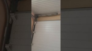 Замена тросов секционных ворот. Часть 1.