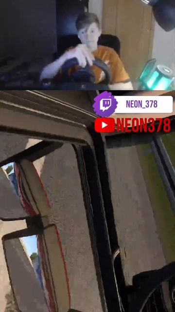 СЛЫШИШЬ ТАМ ДАЛЕКО ДАЛЕКО... #neon #content #ets2 #ets #ets2game смотреть онлайн