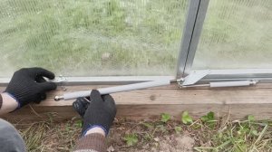 Термопривод ДВ МЕТАЛЛ УСИЛЕННЫЙ - УСТАНОВКА СНИЗУ ТЕПЛИЦЫ