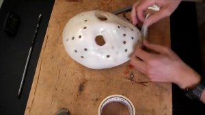 Еак сделать маску Джейсона из БУМАГИ!