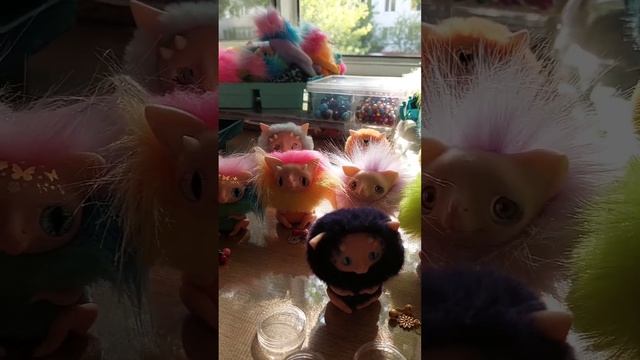 Этапы создания авторской игрушки, КоЧУДИк 😸 LIVEinCOLOR в смешанной технике