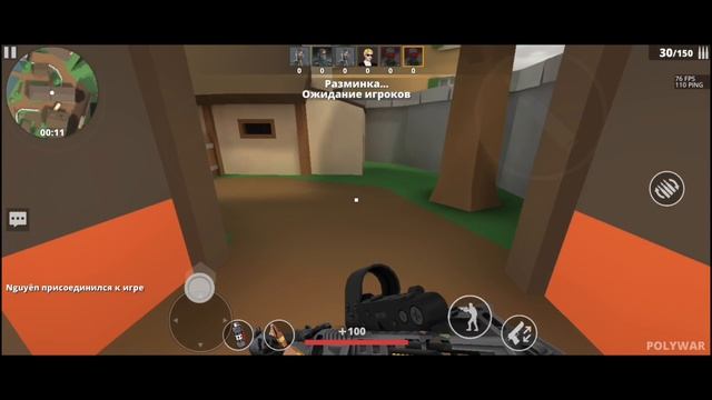 сражение на рандоме Polywar.#POLYWAR
