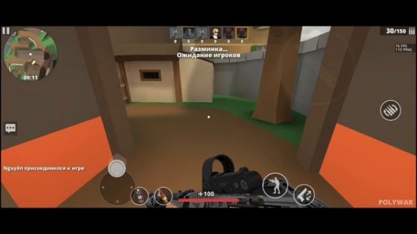 сражение на рандоме polywar.#POLYWAR