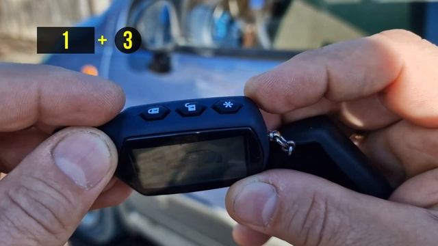 Автозапуск сигнализации Старлайн Starline А91 с брелка уда