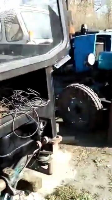 замена кабины МТЗ смотреть онлайн