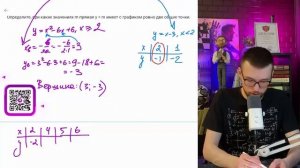 Постройте график функции y = { x^2-6x+6, x-3,  если x≥2, если x меньше 2 -  №12162