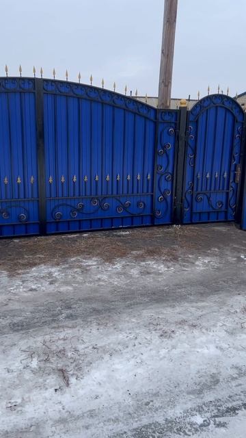 Холодная ковка , ворота кованые, смотреть онлайн