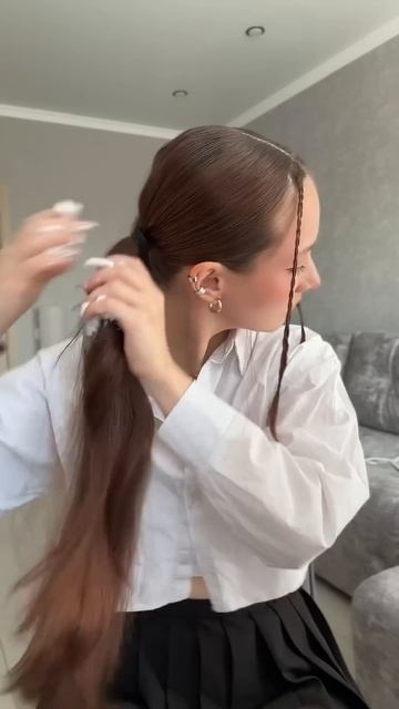 ВПЕРВЫЕ ДЕЛАЮ ПРИЧЕСКУ С КАНЕКАЛОНОМ 😱 #влог #прическ смотреть онлайн