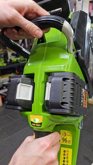 Пилка акумуляторна Цепна ProCraft PCA40/2 На 2 акум. Безщітко смотреть онлайн