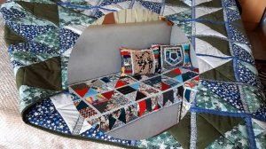 Душевные лоскутные творения Светланы Клепцовой из деревни Максимовская